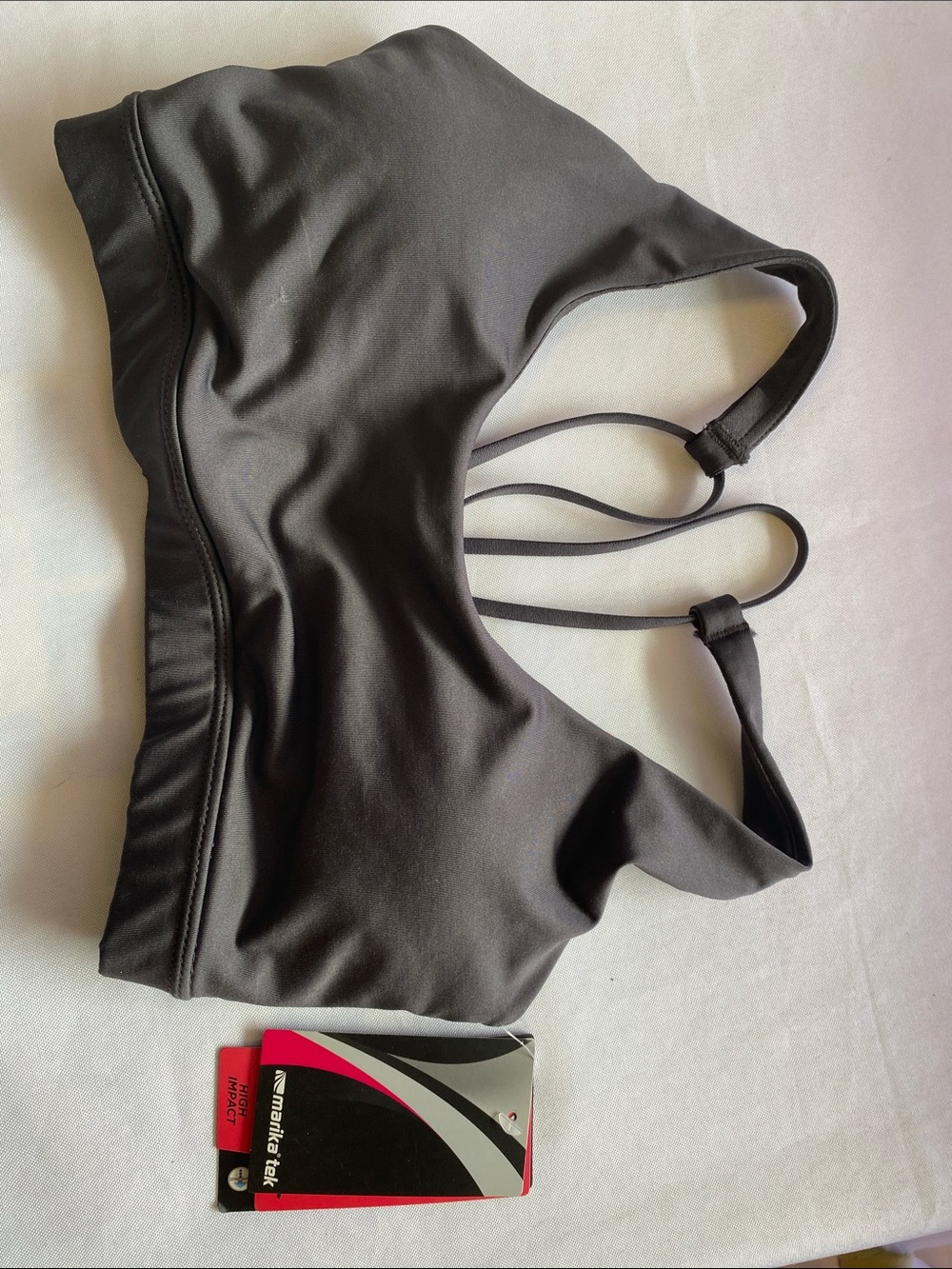 Marika Black Strappy Sports Bra